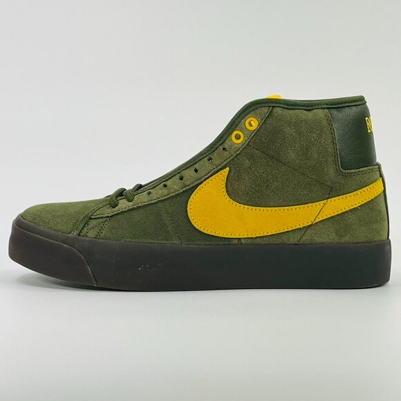 Nike Zoom Blazer Mid QS SB x AntiHero 'Rough Green' HM5838-300 Multi Size - Picture 4 of 9